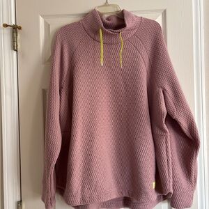 Women’s L.L. Bean Mauve Turtleneck Sweater